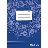 VICTORIA PAPER Füzet, tűzött, A5, vonalas, 32 lap, 3. osztály, VICTORIA PAPER Circle "12-32"