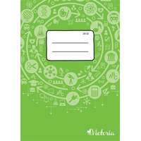 VICTORIA PAPER Füzet, tűzött, A5, sima, 32 lap, VICTORIA PAPER Circle "20-32"