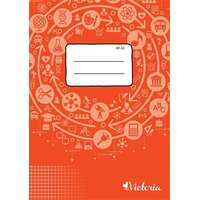 VICTORIA PAPER Füzet, tűzött, A4, kockás, 32 lap, VICTORIA PAPER Circle "87-32"