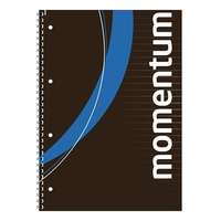 VICTORIA PAPER Spirálfüzet, A4, vonalas, 90 lap, perforált, lyukasztott, VICTORIA PAPER, "Momentum"