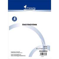 VICTORIA PAPER Önátírótömb, A4, 50x2 lap, VICTORIA PAPER