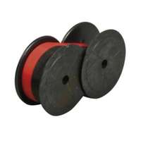 VICTORIA TECHNOLOGY Festékszalag 13 mm-es két orsós számológéphez, írógépekhez, VICTORIA TECHNOLOGY GR 51, piros-fekete