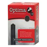 OPTIMA Alkoholos marker OPTIMA kerek fekete