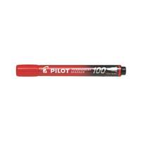 PILOT Alkoholos marker PILOT 100 kerek piros