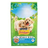 FRISKIES Állateledel száraz PURINA Friskies Vitafit Junior kutyáknak csirkehússal, zöldségekkel és tejjel 8 kg