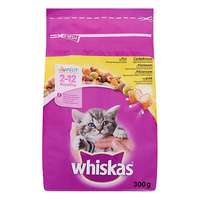 WHISKAS Állateledel száraz WHISKAS Junior macskáknak csirkehússal 300 g