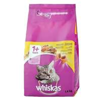 WHISKAS Állateledel száraz WHISKAS macskáknak csirke 1,4 kg