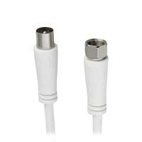 HAMA Antenna kábel HAMA F-Koax 90 dB 1,5m fehér