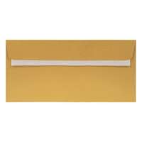 KASKAD Boríték színes KASKAD LA/4 szilikonos 110x220mm 120 g arany 25 darabos