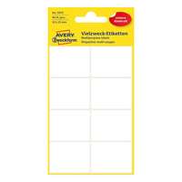 AVERY Etikett AVERY 3075 32x23 mm fehér univerzális 60 címke/doboz 6 ív/doboz