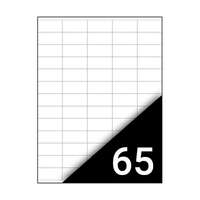 FORTUNA Etikett FORTUNA 38x21,2mm univerzális 6500 címke/doboz 100 ív/doboz