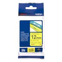 BROTHER Feliratozó szalag BROTHER TZe-631 12mmx8m laminált sárga alapon fekete írásszín