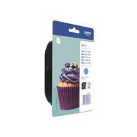 BROTHER Festékpatron BROTHER LC123C kék