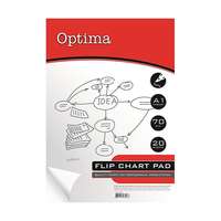 OPTIMA Flipchart papír OPTIMA sima 58x84cm 20 ív/tömb