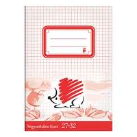 ICO Füzet kockás ICO Süni A/5 27-32 32 lapos