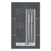 PARKER Golyóstoll készlet PARKER Jotter golyóstoll + nyomósiron ezüst ezüst klipsz