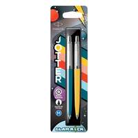 PARKER Golyóstoll PARKER Royal Jotter Glam rock 70 kék/sárga ezüst klipsz 2 darabos
