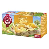 TEEKANNE Gyümölcstea TEEKANNE World of Fruit gyömbér-narancs 12 filter/doboz