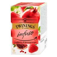 TWININGS Herbatea TWININGS gránátalma és málna 20 filter/doboz