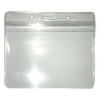 - Azonosítókártya tartó Vinyl tasak 90x60mm fekvő áttetsző