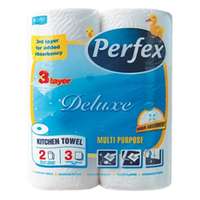 PERFEX Kéztörlő tekercses háztartási PERFEX Boni 3 rétegű 2 tekercses