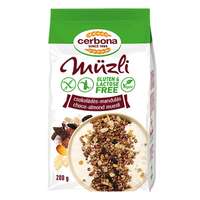 CERBONA Müzli CERBONA csokoládés mandulás gluténmentes 200 g