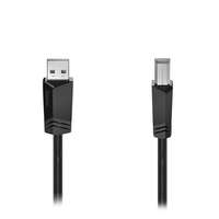 HAMA Nyomtató kábel HAMA USB-A/USB-B 1,5m fekete
