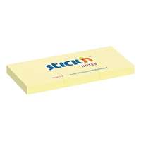 STICK N Öntapadós jegyzettömb STICK`N 38x51mm pasztell sárga 3x100 lap