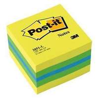 POST-IT Öntapadós jegyzettömb 3M Post-it LP2051L 51x51mm mini kocka lime 400 lap