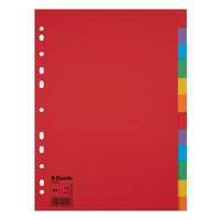 ESSELTE Regiszter ESSELTE A/4 karton 12 részes