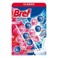 BREF Toalett illatosító golyó BREF Power Aktiv Fresh Flower 3x50 g