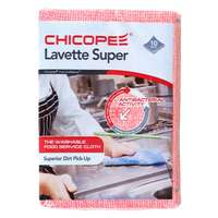 CHICOPEE Törlőkendő konyhai CHICOPEE Lavette Super mosható 51 x 36 cm piros 10 darabos
