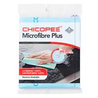 CHICOPEE Törlőkendő mikroszálas CHICOPEE Mircofibre Plus mosható 34 x 40 cm kék 5 darabos