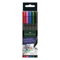 FABER-CASTELL Tűfilc FABER CASTELL Grip alap színek 0,4mm 5 darabos
