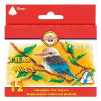 KOH-I-NOOR Viaszkréta KOH-I-NOOR háromszögletű aquarell 12-es készlet 10 mm