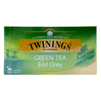TWININGS Zöld tea TWININGS Earl Grey filteres 25 filter/doboz