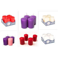 Adventi Gyertya 4Db-Os Színes, Sima