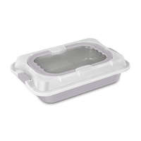 Berlinger Haus Taupe Collection Tepsi fedővel 36,5 x 24,5 x 5,5 cm BH-8638