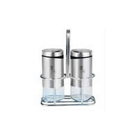 Berlinger Haus Royal Black Collection só- és borsszóró készlet állvánnyal, rozsdamentes fekete BH-1993