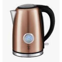Berlinger Haus Metallic Line rozsdamentes acél elektromos vízforraló termosztáttal, 1,7 liter, 2200 W, rosegold metál BH-9069