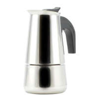 Kávéfőző 2 Szem.Inox