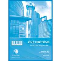 Pátria Egyedi Önátírótömb A/4 50x2 lap vegykezelt SilverBall