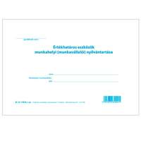 Pátria Nyomtatvány Eszközök munkahelyi nyilvántartása 11 tételes A/5 fekvő