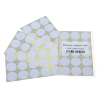 Noname Etikett címke 25 mm kör 60 db/csomag