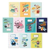 PD School Füzet pd kisalakú 14-32 vonalas Monsters 2023