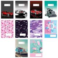 PD School Füzet pd kisalakú 20-32 sima School United vegyes