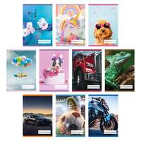 PD School Füzet pd kisalakú 27-32 kockás School United 2023