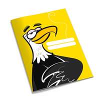 PD School Füzet pd kisalakú 27-32 kockás Tengernyi tudás sas