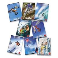 Pigna Füzet Pigna Extreme A/5 tűzött 42 lapos kockás