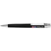 Diplomat Golyóstoll Diplomat Spacetec 0-Gravity fekete 1 mm kék